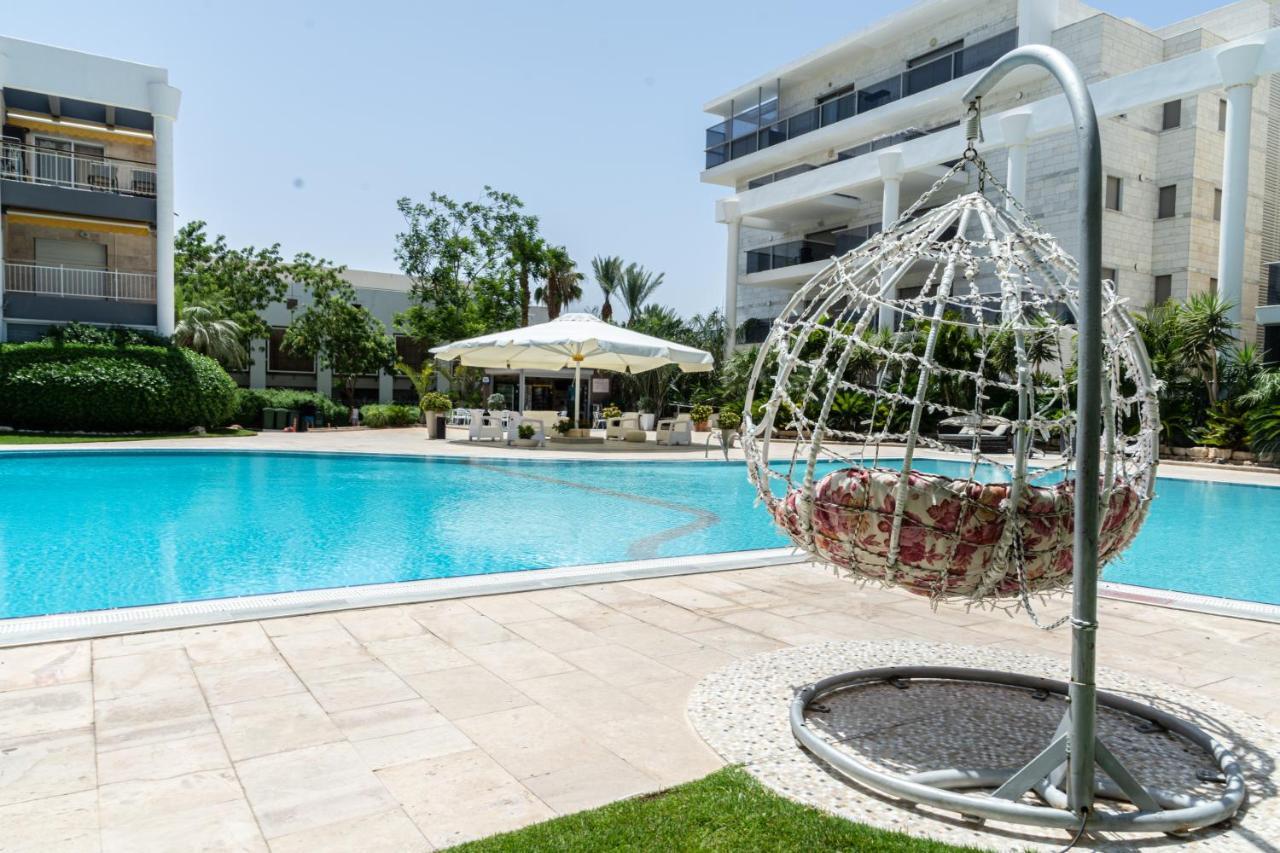 דירת גן פונה לבריכה - Pool Garden View Eilat Leilighet Eksteriør bilde