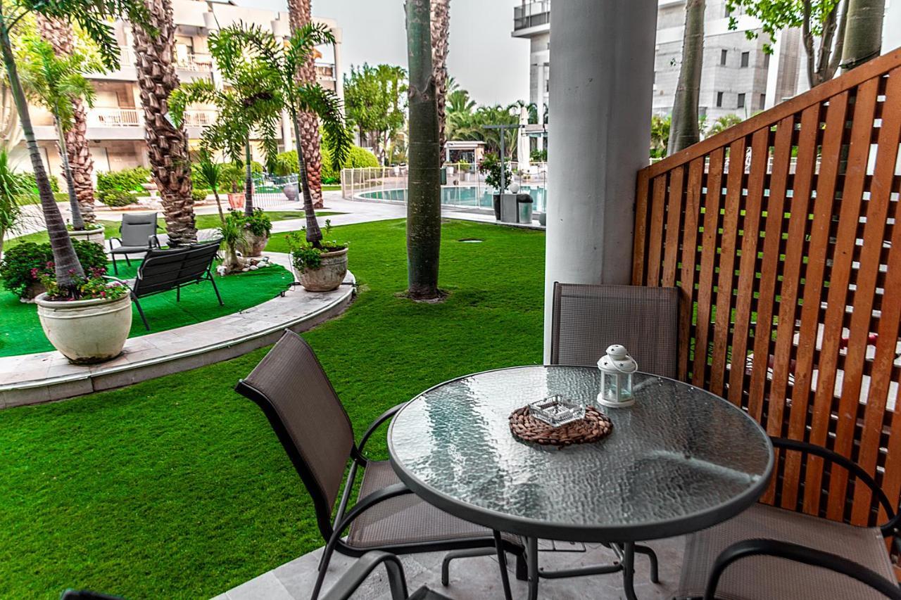 דירת גן פונה לבריכה - Pool Garden View Eilat Leilighet Eksteriør bilde
