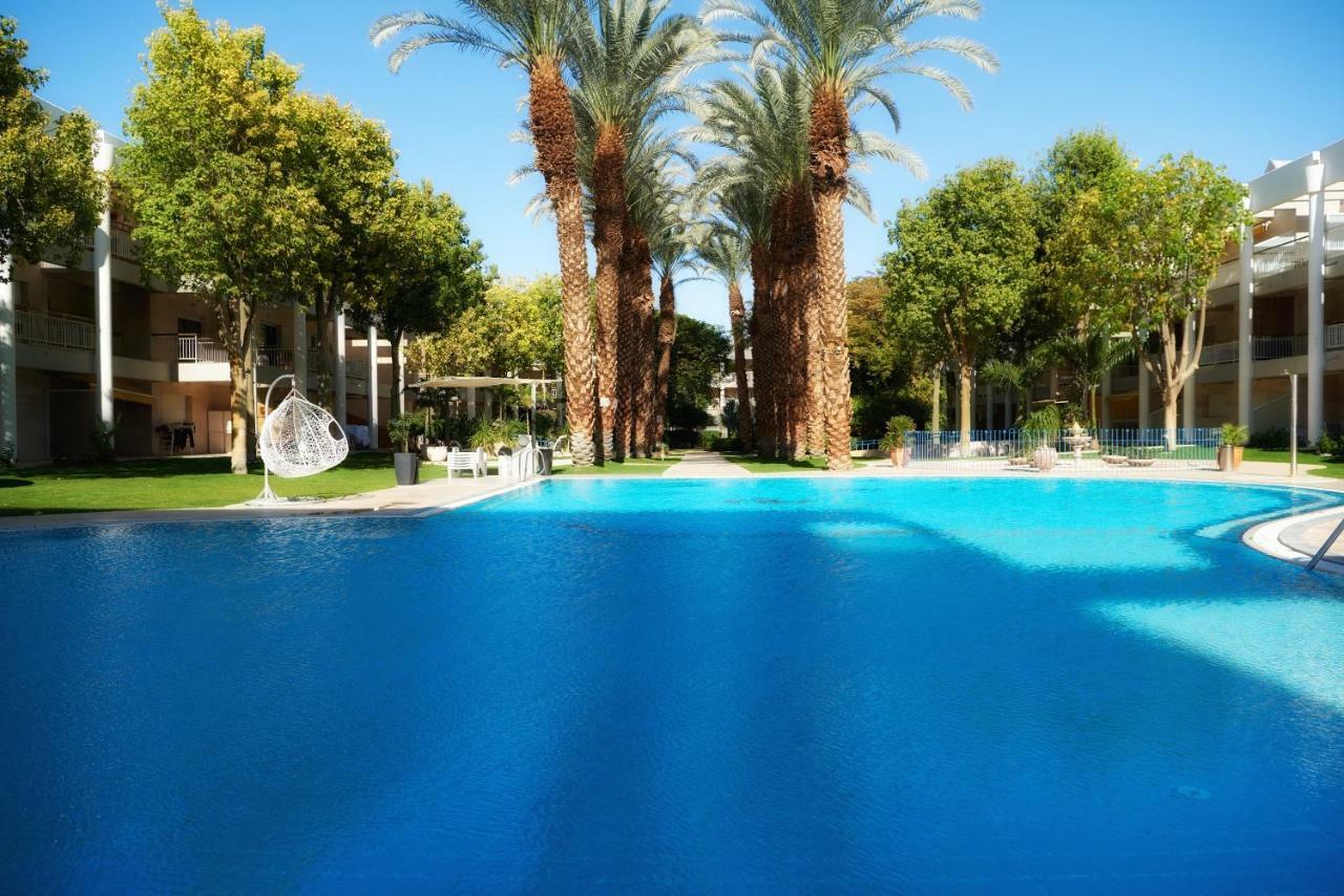 דירת גן פונה לבריכה - Pool Garden View Eilat Leilighet Eksteriør bilde
